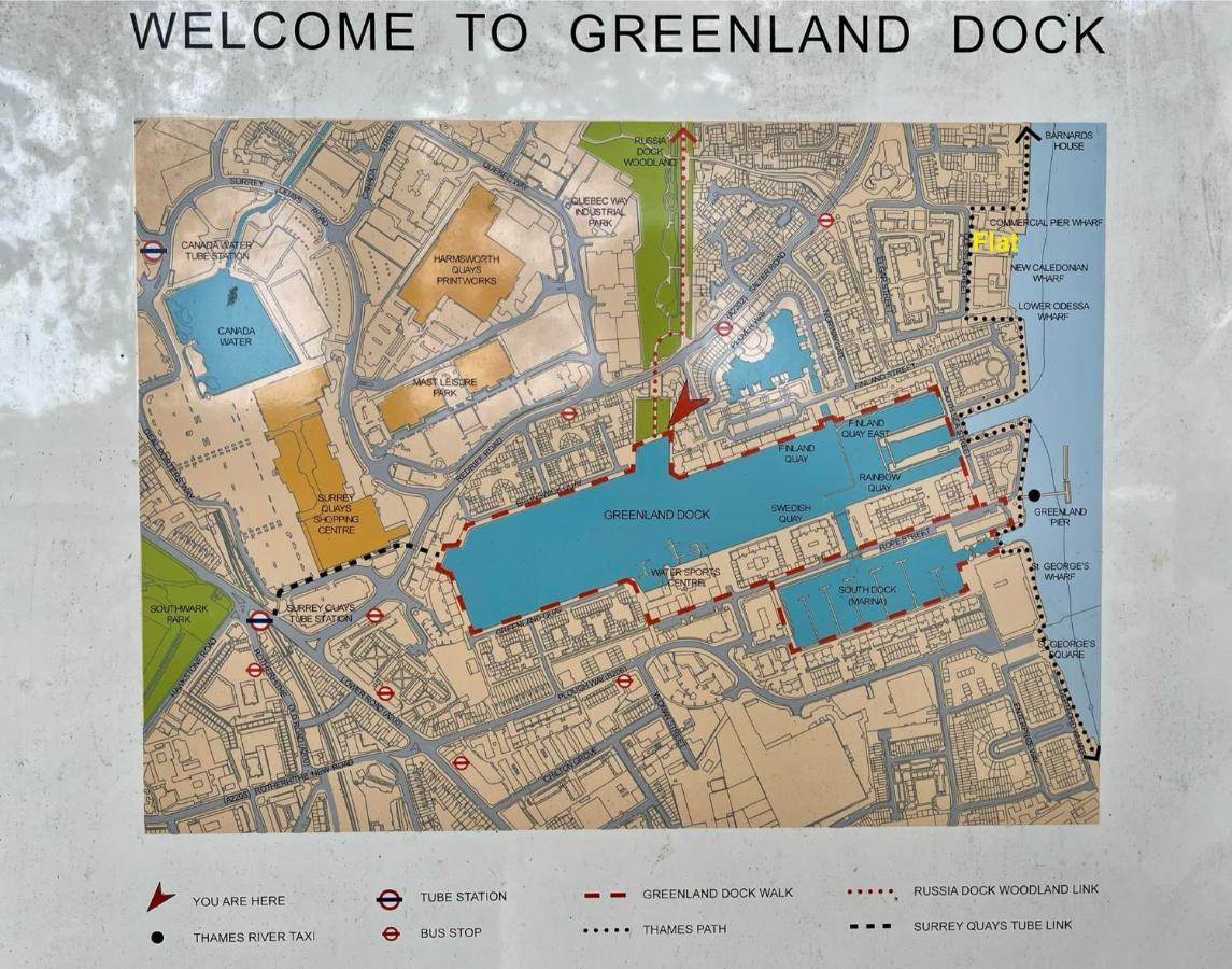 Stunning Massive Bedroom +Direct Thames River View London Luaran gambar