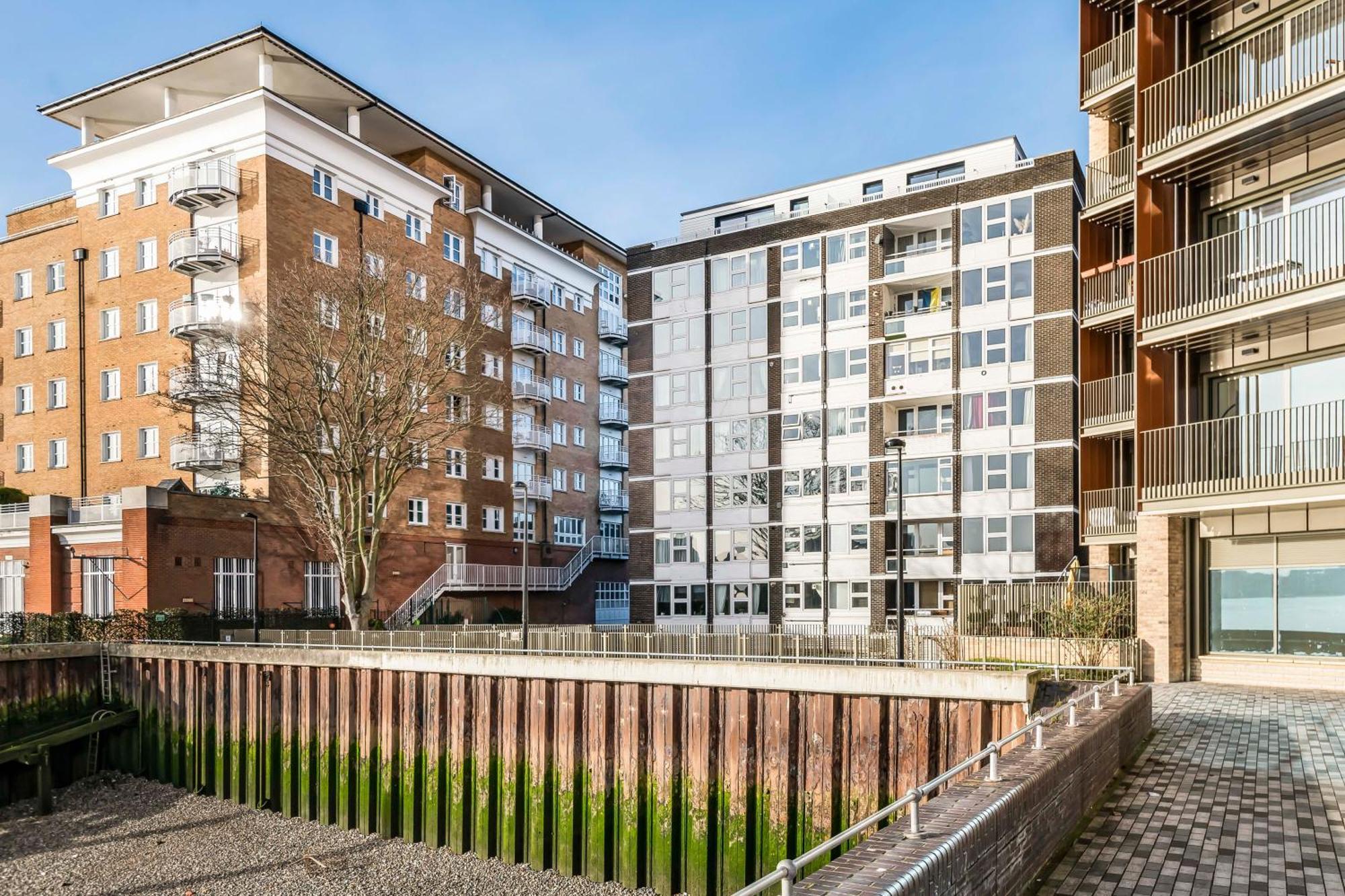 Stunning Massive Bedroom +Direct Thames River View London Luaran gambar