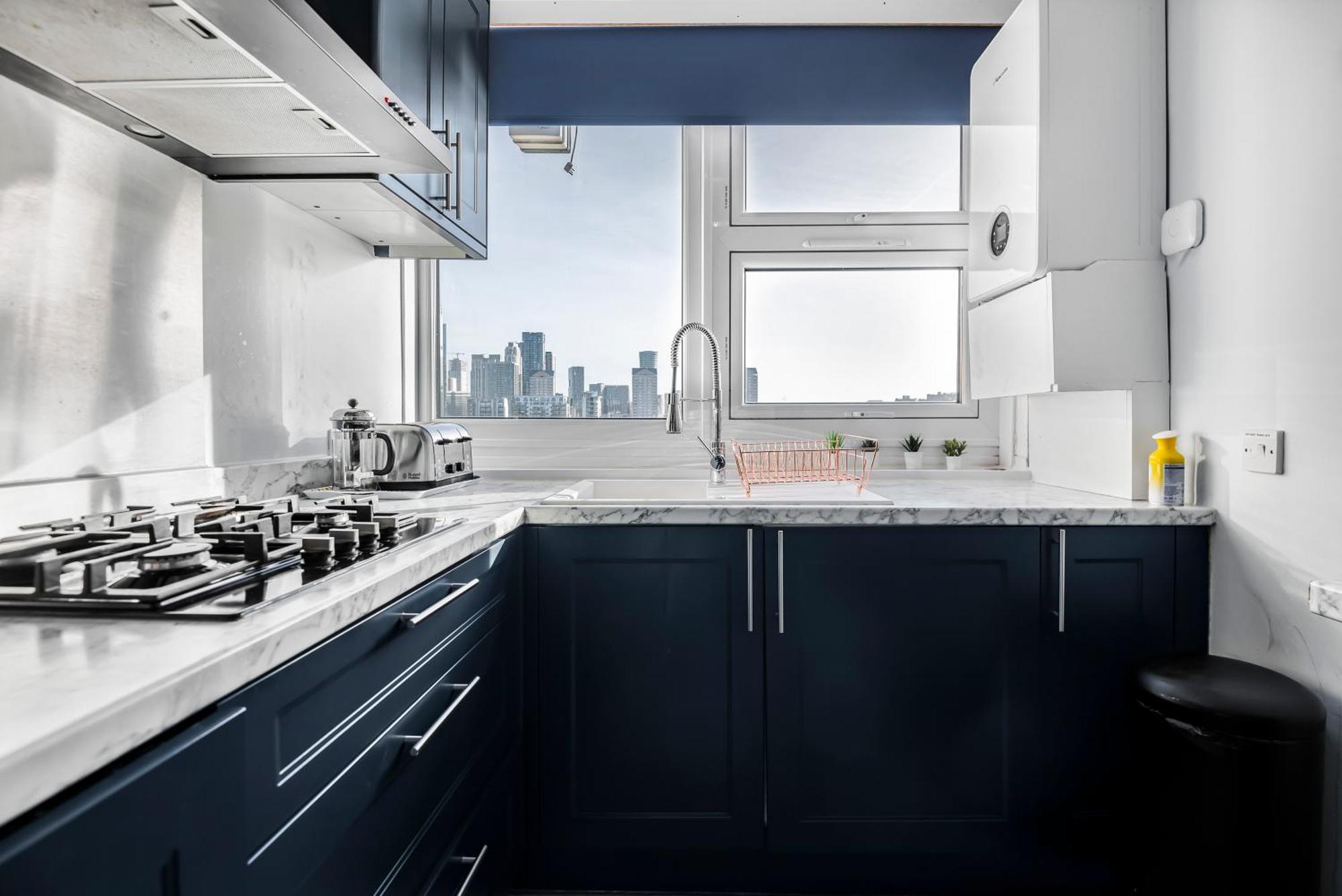 Stunning Massive Bedroom +Direct Thames River View London Luaran gambar